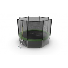 Батут Evo Jump External 12ft (Green) + Lower net