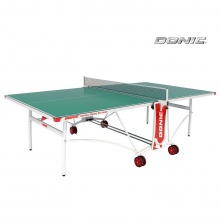 Теннисный стол Donic Outdoor Roller De Luxe зеленый