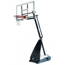 Мобильная баскетбольная стойка Spalding Glass Hybrid Portable 54